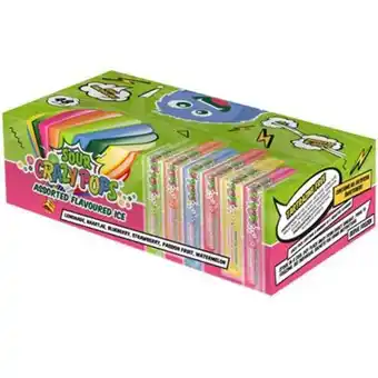 West Pack Lifestyle Crazy pops sour 48pc offer