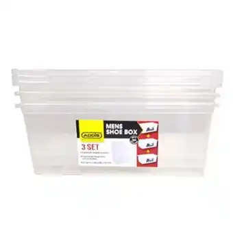 Men's shoe box 3pc