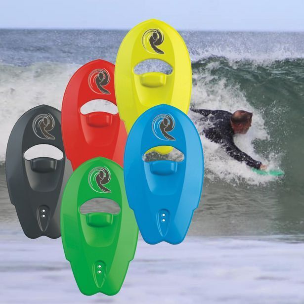Mig body surf board with leash and bag offer at OneDayOnly