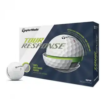 The Pro Shop Taylormade tour response men's white golf ball offer