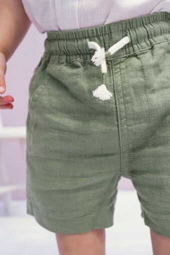 Textured shorts