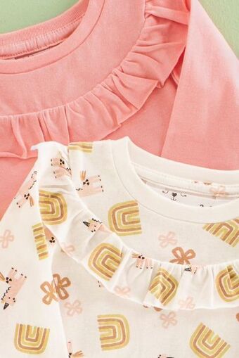 MRP 2 pack printed long sleeve tops offer