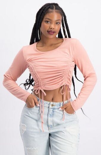 Bella ruched top