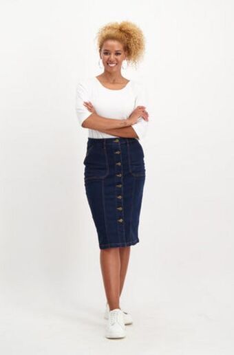 Dunns Camden utility denim skirt offer