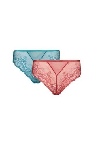 Thandi lace mesh bikinis - 2 pack