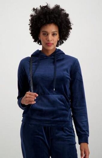 Britney velour hoodie