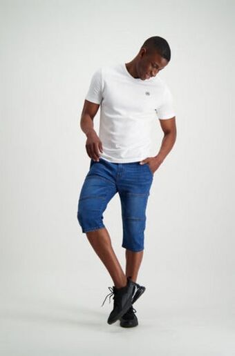 Dunns Columbia denim short offer