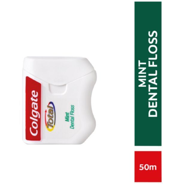 Total dental floss mint 50m offer at Clicks