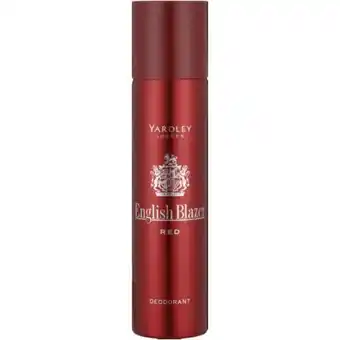 Clicks English blazer deodorant red 250ml offer