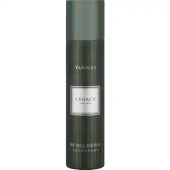 Clicks Legacy deodorant spray 250ml offer