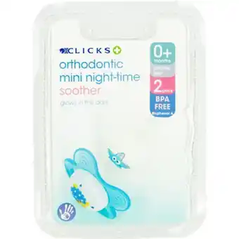 Clicks Orthodontic 2x mini night-time offer
