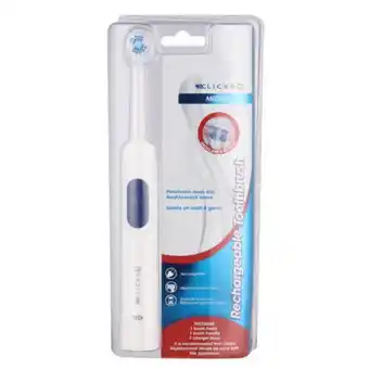 Clicks Rechargeable tooth brush offer