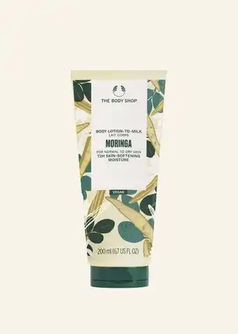 Moringa body lotion-to-milk 200 ml