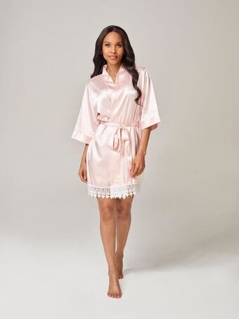 Ug00121  satin robe