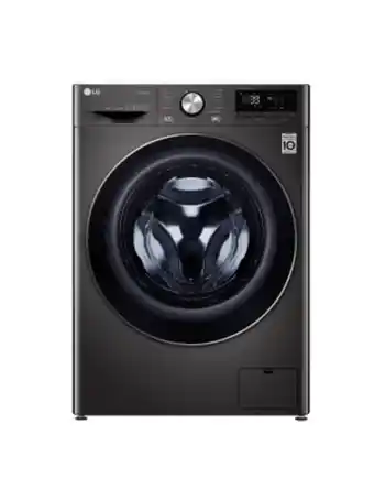 House & Home Lg vivace 12kg black steel front loader f4v98wp2e offer