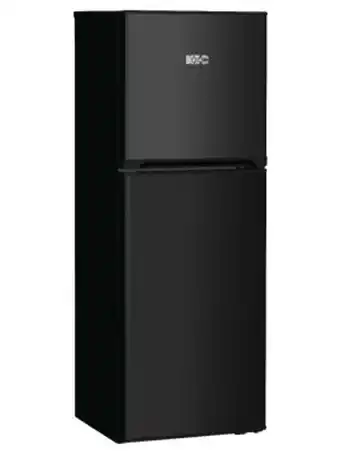 House & Home Kic 170lt black top freezer fridge ktf518/1bl offer