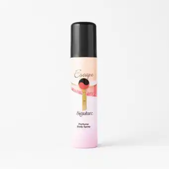 Signature Cosmetics Escape body spray offer