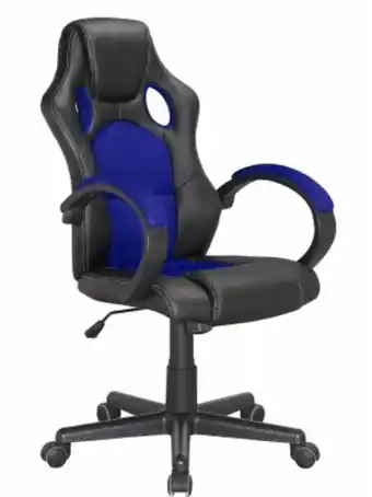 House & Home Titus gaming chair blue offer