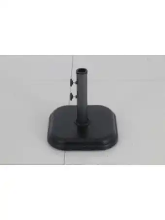 Cantilever umbrella base steel cement