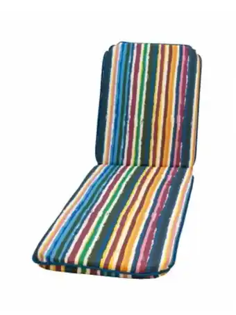 Lounger cushion brush stripe