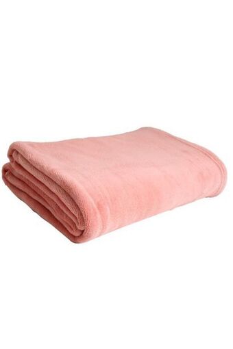 Sheet Street Coral fleece blanket l180xw200cm offer
