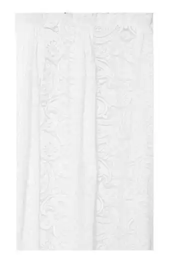2 pack detailed taped sheer l218xw140cm