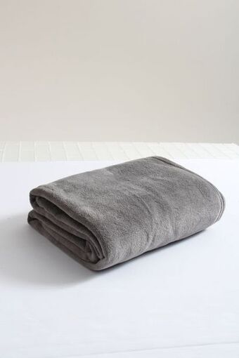 Sheet Street Coral fleece blanket l125xw150cm offer