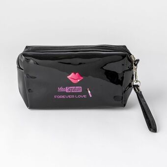 Forever love makeup bag