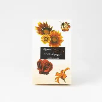Oriental spicy rose bath crystals