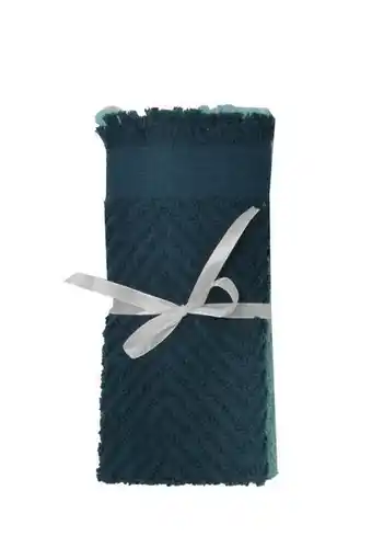Sheet Street 2 pack jacquard guest towel offer