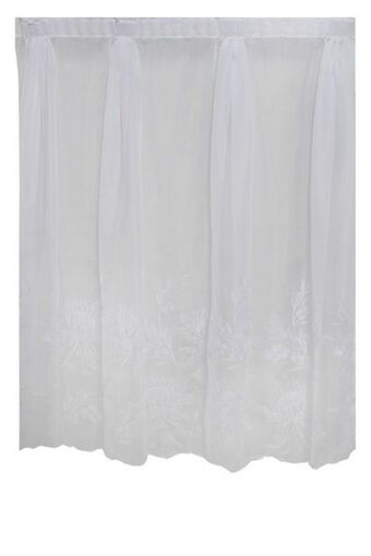 Sheet Street Summer protea embroidered privacy curtain l120xw220cm offer