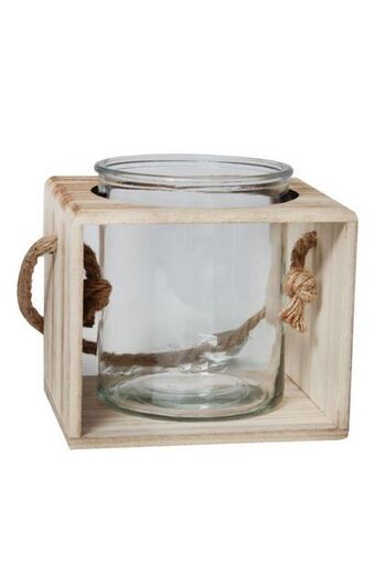 Wooden lantern