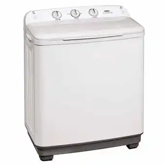 Russells Defy 8kg twinmaid twin tub washing machine, white dtt166 offer