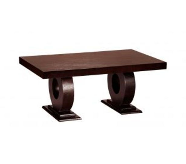 Knight coffee table, mahogany offer at Bradlows