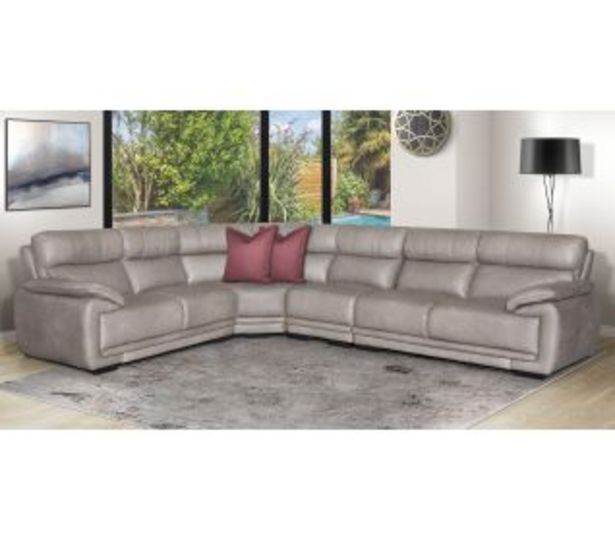 Havannah 4pce corner lounge suite, beige offer at Bradlows