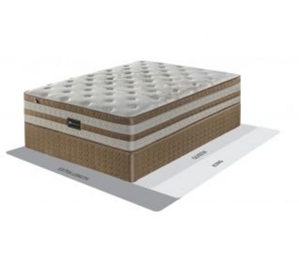 Sealy argo 137cm (double) firm bed set offer at Bradlows