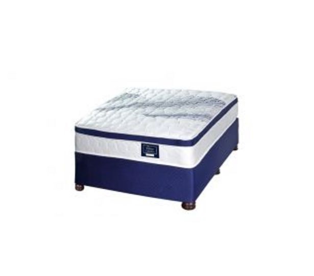 Serta wellness adela 92cm (single) plush bed set offer at Bradlows