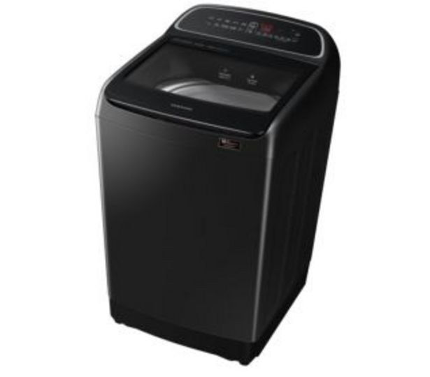 Samsung 19kg top load washer black wa19t6260bv offer at Bradlows