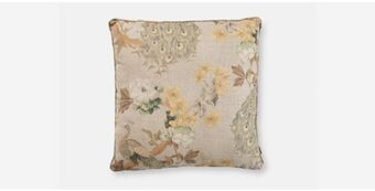 Coricraft Peacock scatter cushion (natural) offer
