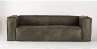 Serengeti leather 4 seater couch