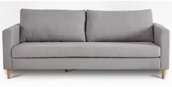 Coricraft Sami fully upholstered 3 seater couch (wooden leg) offer