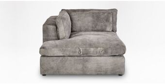 Coricraft Raleigh leather modular left chaise offer