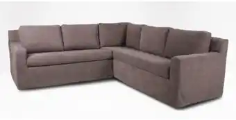 Coricraft Ollie slipcover corner couch offer