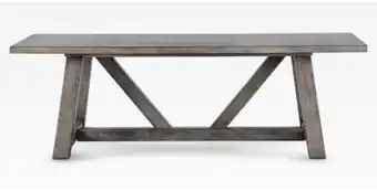 Coricraft Jefferson dining table 2.8m (grey) offer