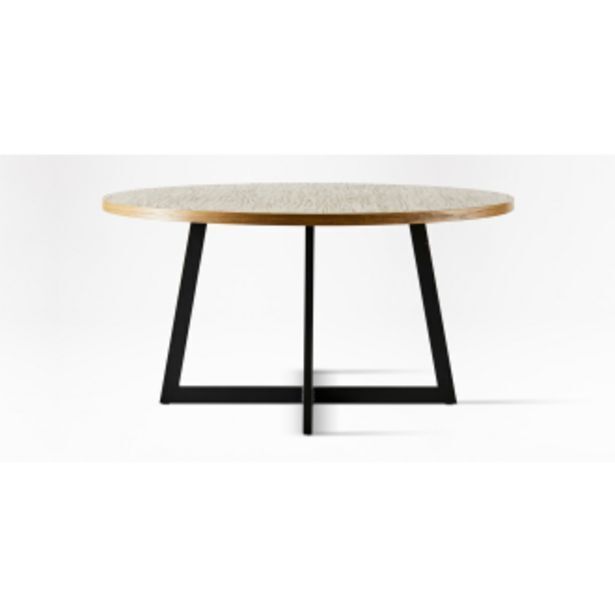 Leon round dining table offer at Coricraft
