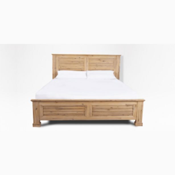 Cresthill king bed xl (natural) offer at Coricraft