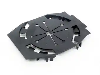 Replacement mirror glass backing plate