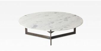 Titus round coffee table