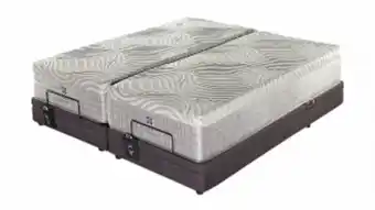 Dial a Bed Sealy odessa firm designer motion king bed set extra length offer