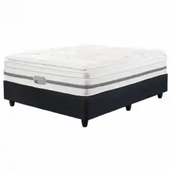Simmons sherbourne luxury medium queen bed set standard length